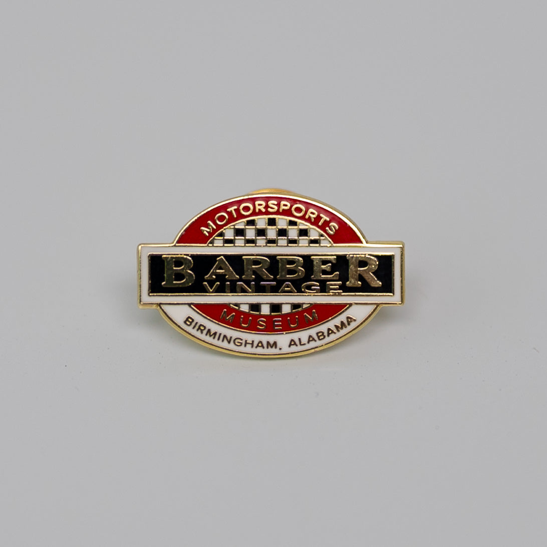 Barber Vintage Motorsports Museum Lapel Pin