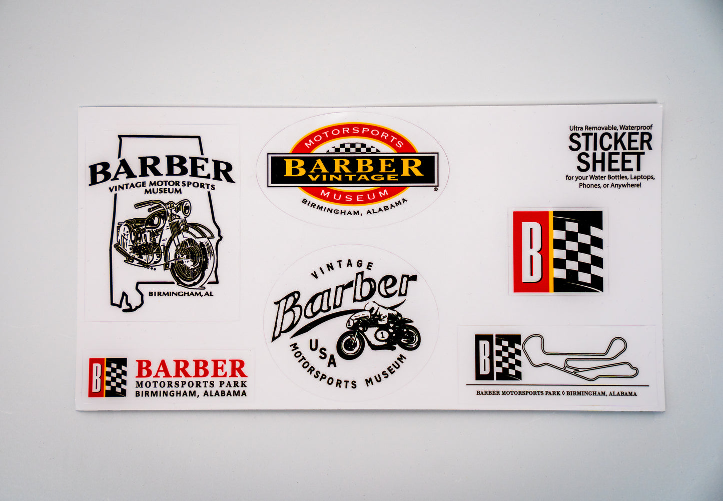 Barber Sticker Sheet