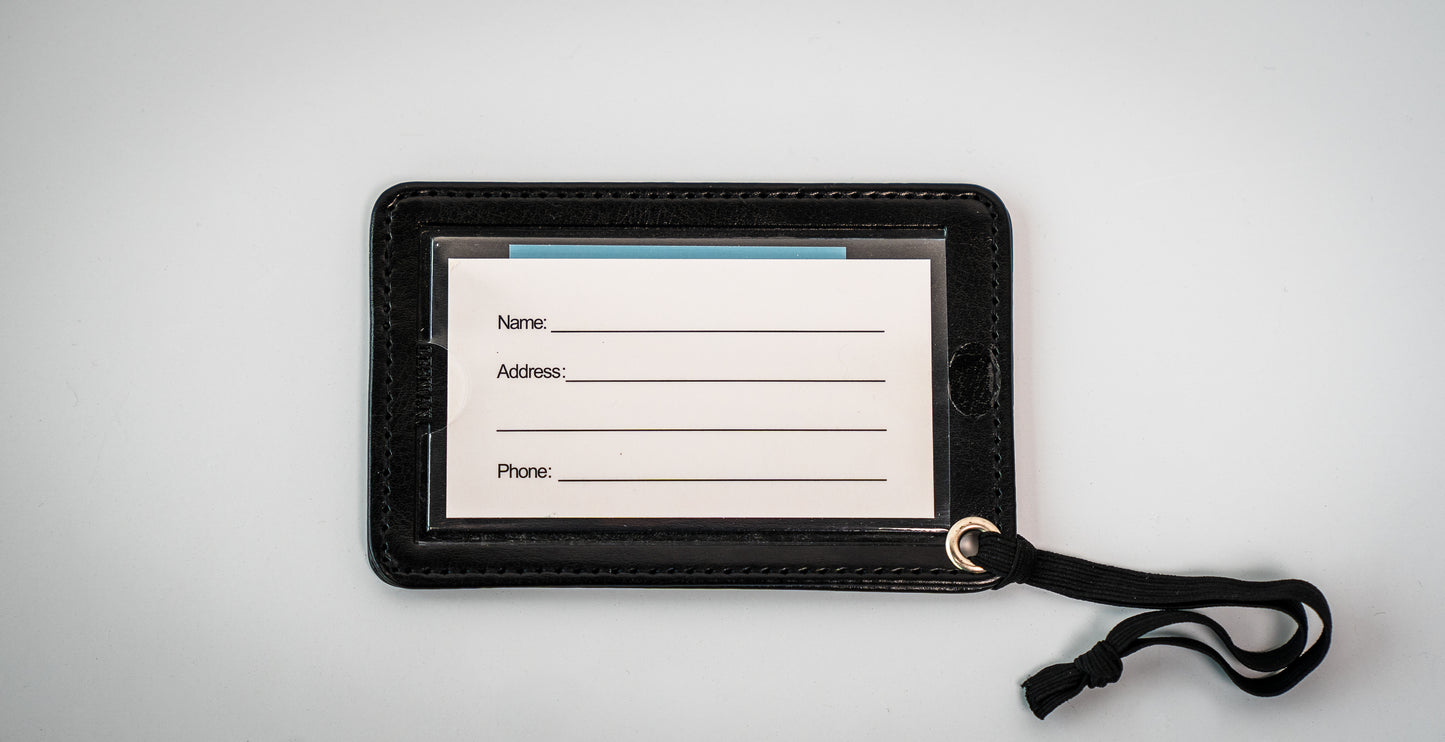 Barber Luggage Tag