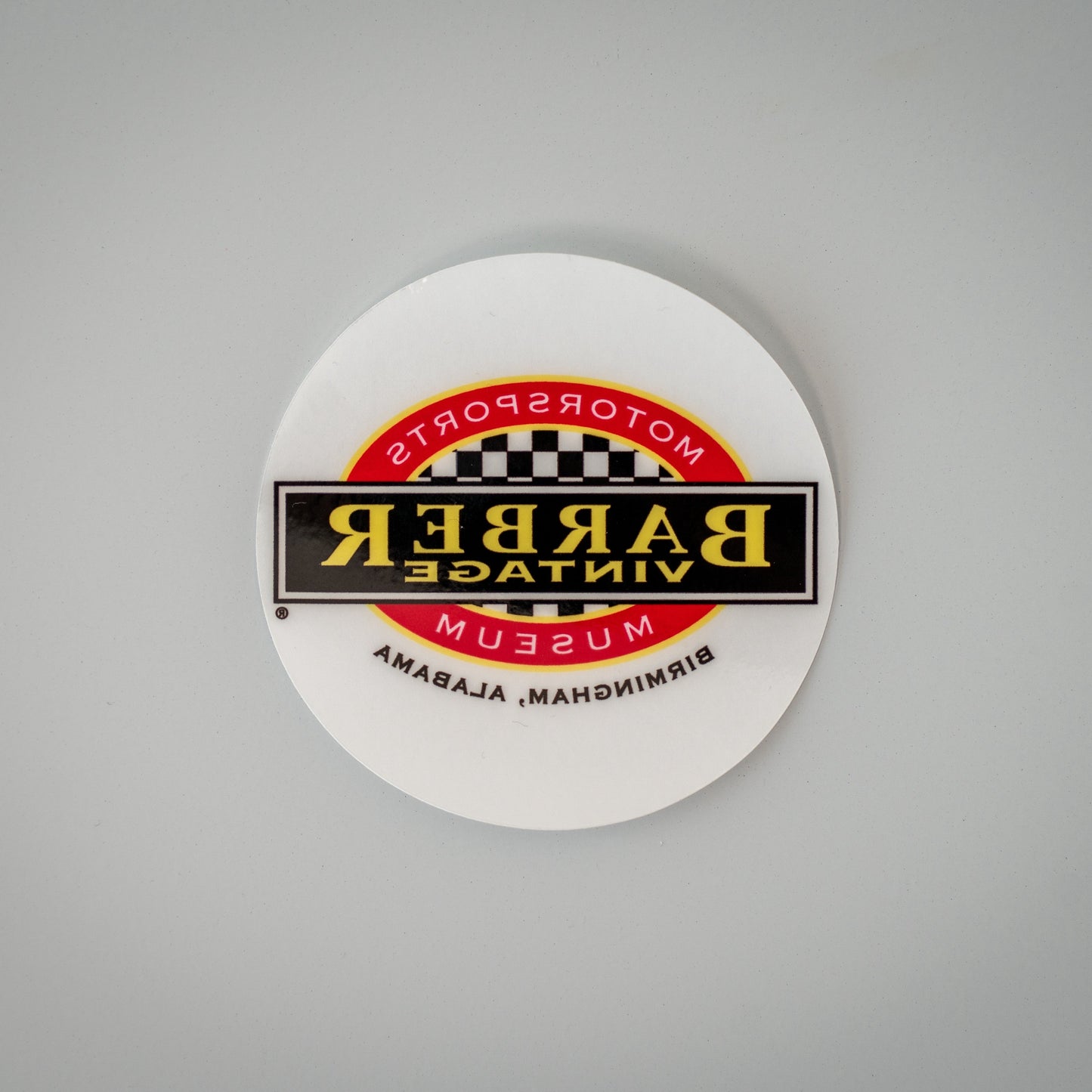 Barber Motorsports Museum Window Cling