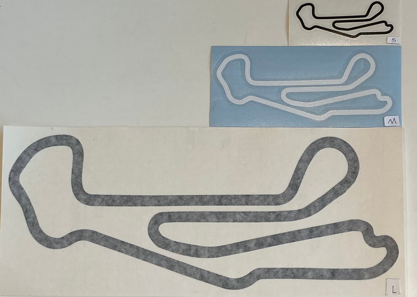 Barber Motorsports Park Track Outline - Medium