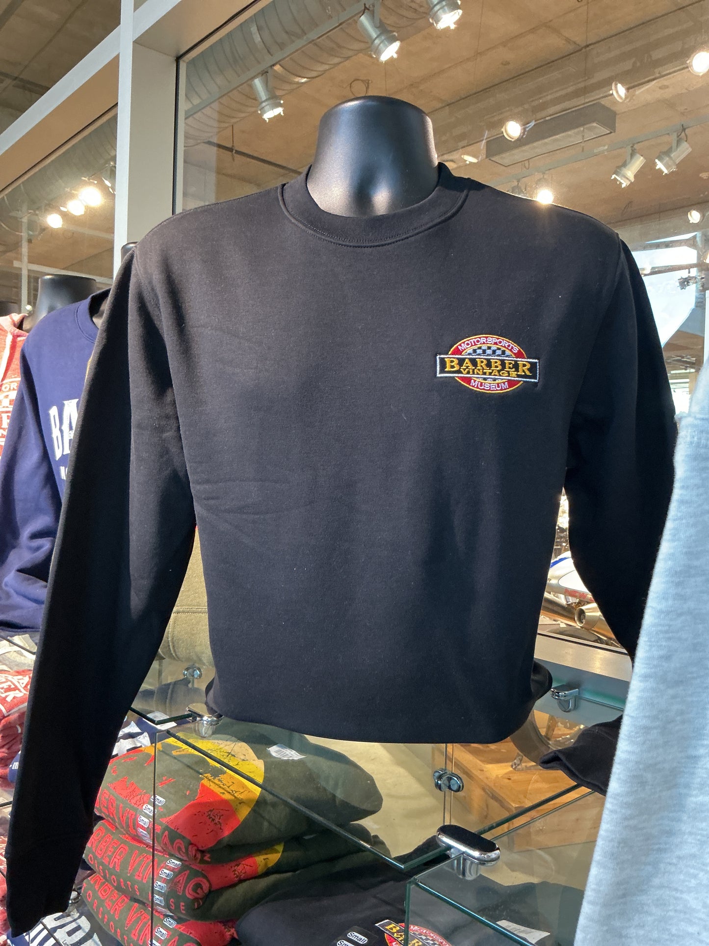 Barber Museum Logo Sweatshirt