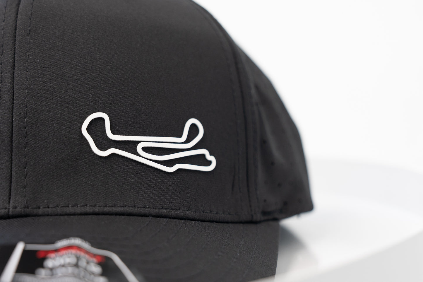Black Track Outline Hat