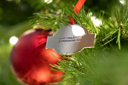 Barber Christmas Ornament