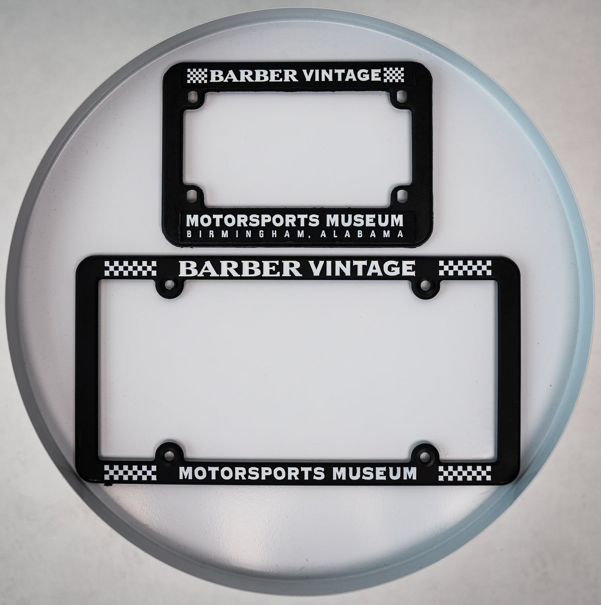Museum Tag Frame – Barber Vintage Motorsports Museum