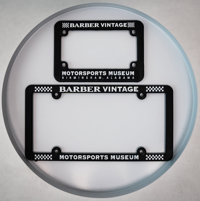 Museum Tag Frame – Barber Vintage Motorsports Museum