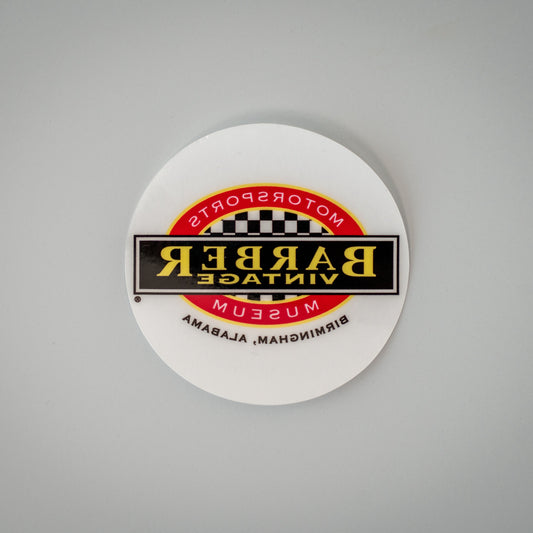 Barber Motorsports Museum Window Cling